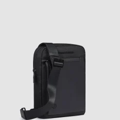 Sac bandoulière pour iPad®mini en tissu recyclé