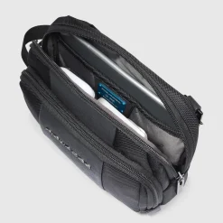 Sac bandoulière pour iPad®mini en tissu recyclé