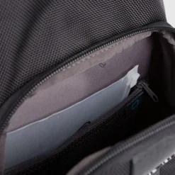 Sac de poitrine en tissu recyclé avec lumière LED