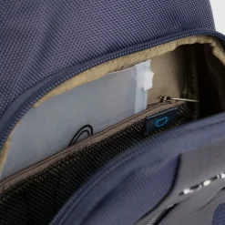 Sac de poitrine en tissu recyclé avec lumière LED