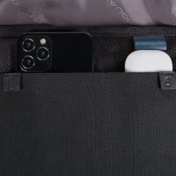 Sac de poitrine en tissu recyclé avec lumière LED