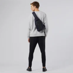 Sac de poitrine en tissu recyclé avec lumière LED