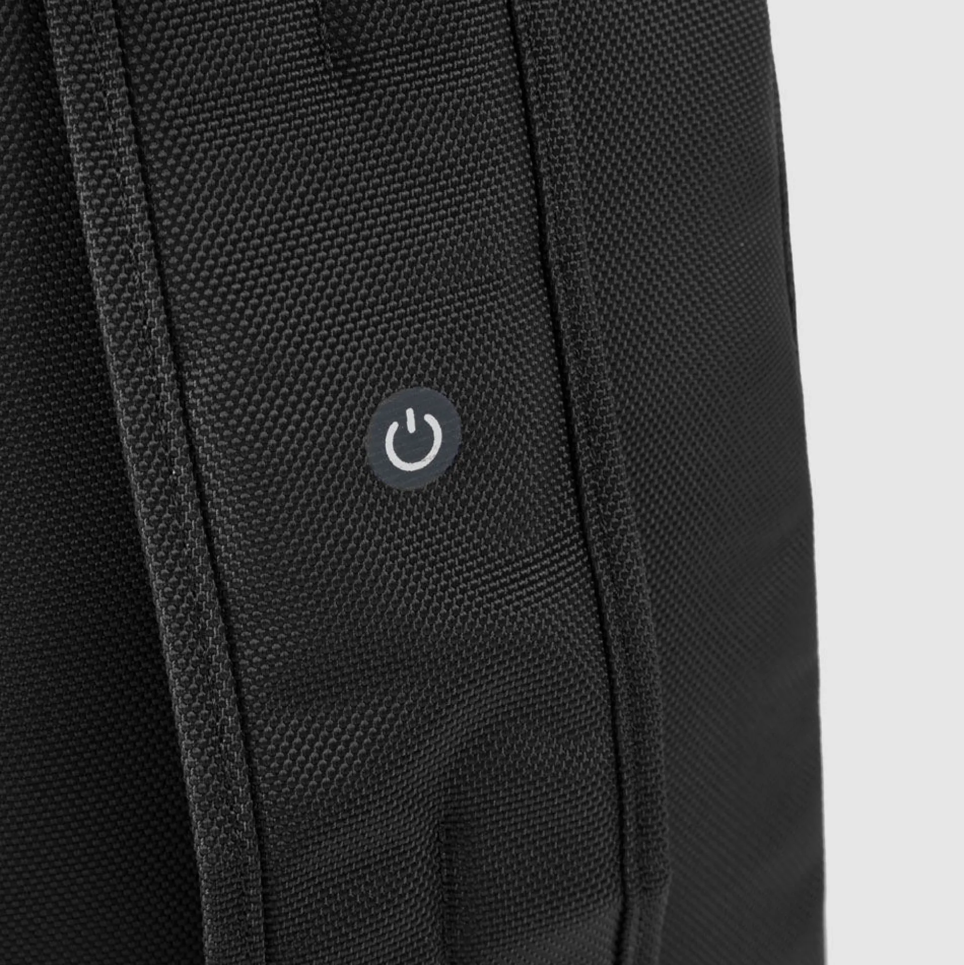 Sac de poitrine en tissu recyclé avec lumière LED