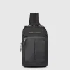 Sac de poitrine pour iPad®mini en tissu recyclé