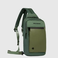 Sac de poitrine pour iPad®mini en tissu recyclé