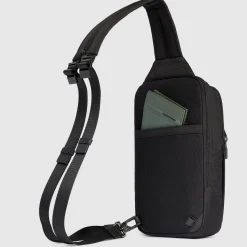 Sac de poitrine pour iPad®mini en tissu recyclé