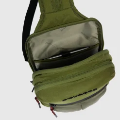 Sac de poitrine pour iPad®mini en tissu recyclé