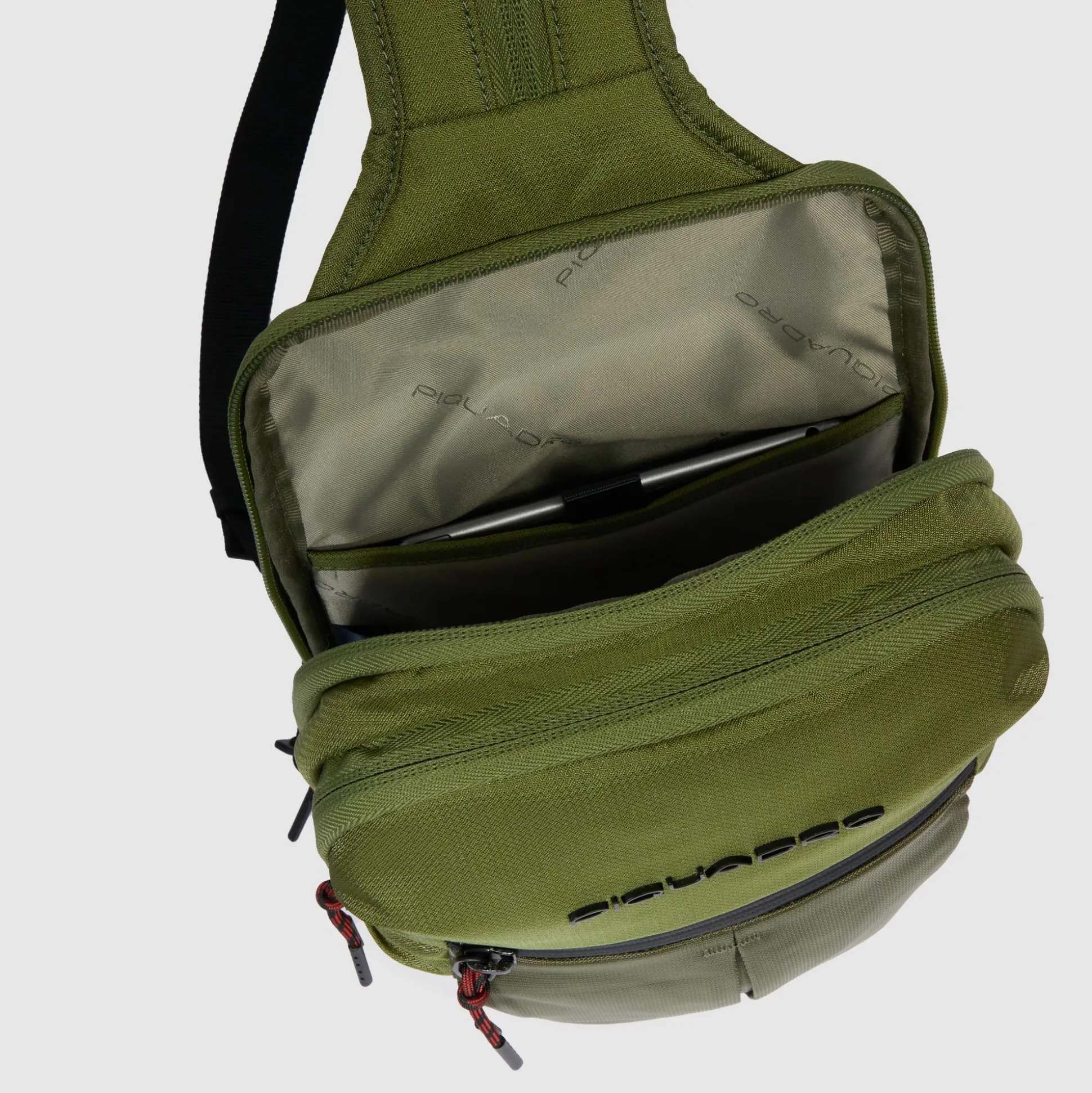 Sac de poitrine pour iPad®mini en tissu recyclé