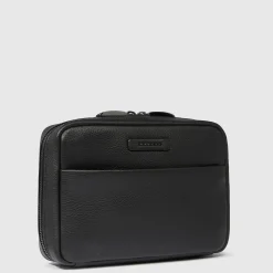 Sac de rangement pour câble de voyage en cuir
