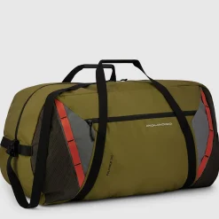Sac de voyage pliable en tissu recyclé