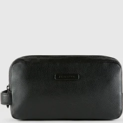 Trousse de toilette en cuir