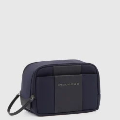 Trousse de toilette en tissu recyclé