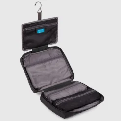 Trousse de toilette pour acrocher en tissu recyclé
