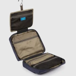 Trousse de toilette pour acrocher en tissu recyclé