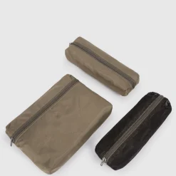 Trousse de toilette pour acrocher en tissu recyclé