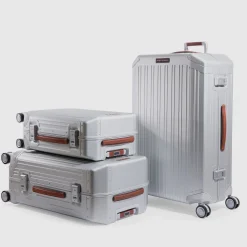 Valise trolley moyen à 4 roues